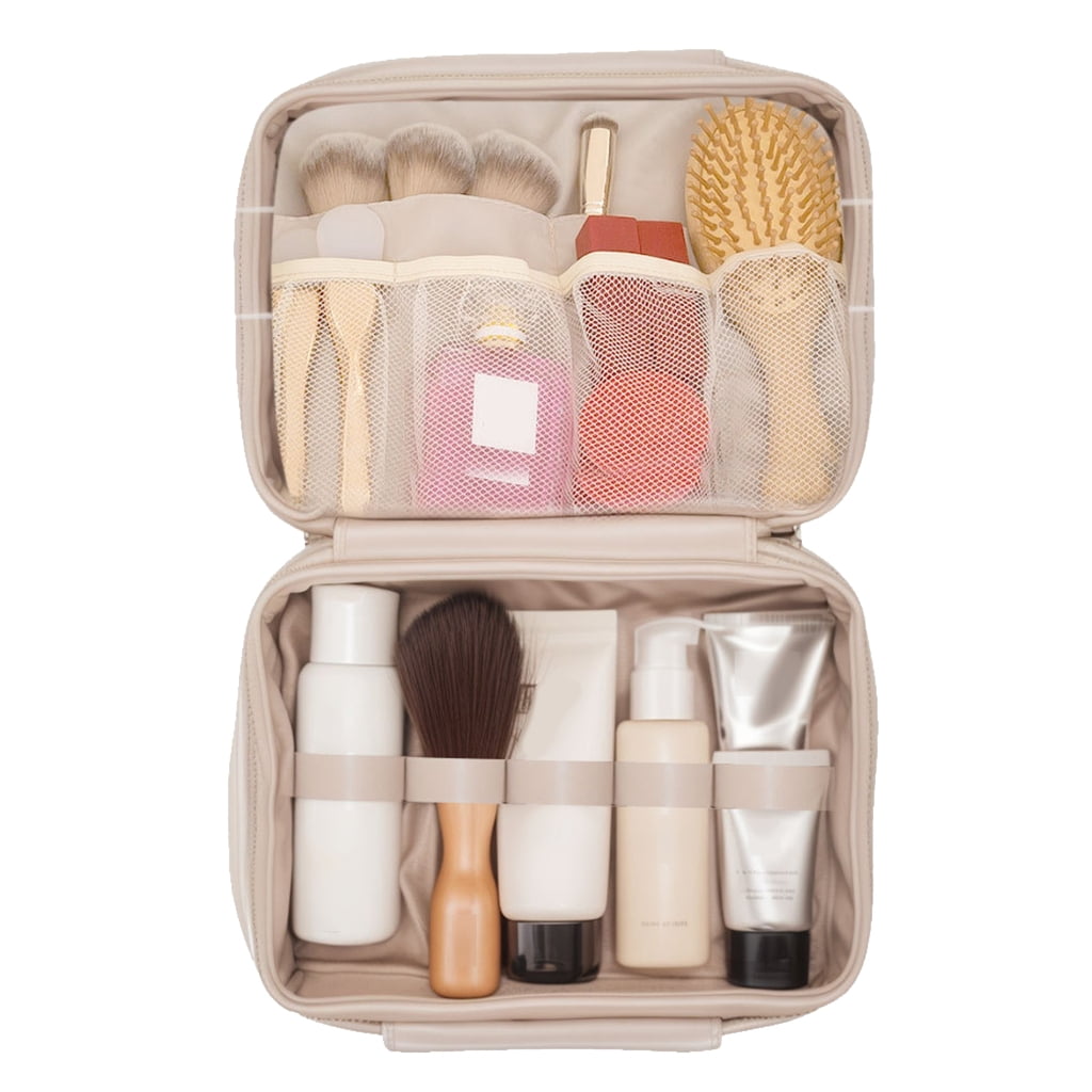 Toiletry Bag Travel Bag with Hanging Hook,Water Resistant Makeup Cosmetic Bag Travel Essential Travel Organizer Bag