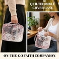 thumbnail image 5 of Xixirimido Bible Cover Case with Bookmarks Large Bible Bag Bible Study Supplies Accessories Quilted Bible Carrying Cases with Handle Christian Gift, Koala Butterfly Cherry Blossom, 5 of 7