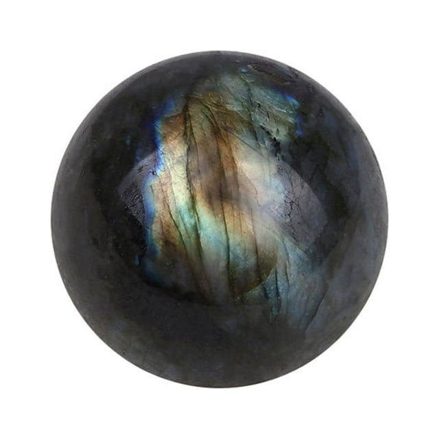 Esfera de amatista de cuarzo labradorita natural Bola de cristal Citrino curativo