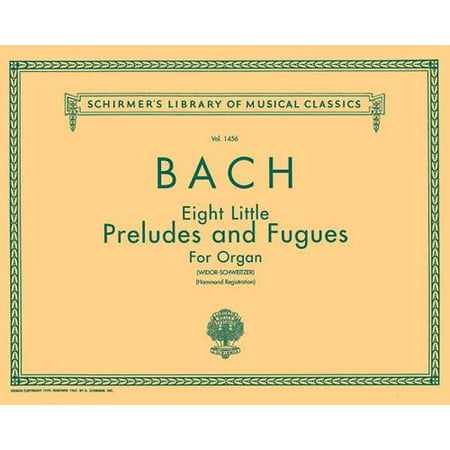 8 Little Organ - 8 Little Preludes and Fugues : Organ Solo
