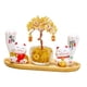 thumbnail image 4 of Figura de gato de la suerte, árbol del dinero, adorno de escritorio, decoración Feng Shui, Maneki Neko A, 4 of 9