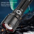 thumbnail image 4 of 30W Zoomable Flashlights LED Metal Switch Super Bright Flashlight For Cycling Hiking Camping, 4 of 8