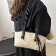 thumbnail image 6 of DGMIOCS Vintage Shoulder Bags for Women Brown Purse Fall Handbag Leather Shoulder Purse with Cute Pendant White, 6 of 6