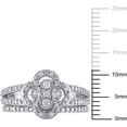 thumbnail image 2 of Everly Women's Diamond Sterling Silver Bridal Set, 2 of 6