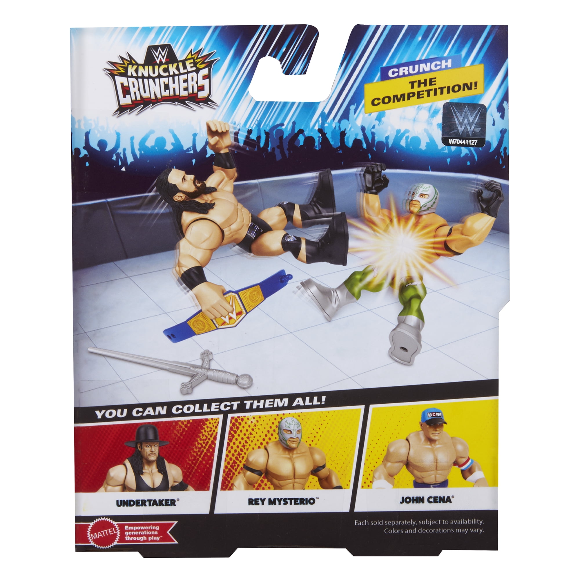Drew McIntyre - WWE Knuckle Crunchers 6 Mattel WWE Toy Wrestling Action Figure