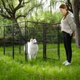 thumbnail image 4 of Coziwow 8-Panel Heavy Duty Dog Kennel Pets Shelter Playpen Outdoor, 5'x 5' x4', 4 of 12