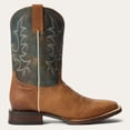 thumbnail image 2 of Stetson Western Boot Mens Obadiah Wide Square Toe 12-020-8812-4060 BR, 2 of 7