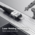 thumbnail image 4 of Cable de carga ohbox extra largo de 15 pies para iPhone Apple MFi, 4 of 9