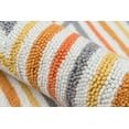 thumbnail image 4 of Momeni Geo Orange Chevron Hooked Area Rug, 4 of 4