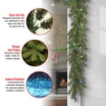 thumbnail image 5 of National Tree Company Pre-Lit Artificial Christmas Garland, Green, Norwood Fir, Multicolor Lights, Plug In, Christmas Collection, 9 Feet, 5 of 5