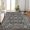 black, variant on 2*6ft/5*7ft/8*10ft/9*12ft/10*13ft Area Rugs Washable Rugs Low Piles Indoor Rugs, Non Slip Stain Resistant Soft Carpet for Living Room Bedroom, Foldable Pet Friendly Area Rug