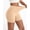 Beige, variant on Seamless Shapewear Shorts for Women Tummy Control Slip Shorts Under Dress Women's Thigh Slimmer High Waisted Shaping Boyshorts