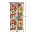 thumbnail image 5 of Fall Pumpkins Sunflowers Pattern Shower Curtain 36"x72" ,Bathroom Decorative Shower Curtains Set with 12 Hooks,Modern Waterproof Washable Shower Curtain, 5 of 6