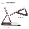 thumbnail image 2 of Labanema 11" HP Chromebook x2 11-da0047nr Case, PU Leather Folio Stand Protective Case, Cover for 11" HP Chromebook x2 11-da0047nr (Purple), 2 of 7