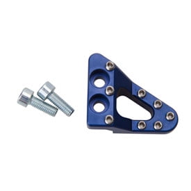 Clean Speed Stepped Brake Pedal Pad Blue for KTM 950 Super Enduro R 2007-2008