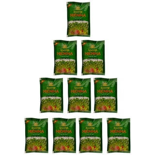 Organic Henna Cones Amina Instant Mehendi Cone Brown 25 gm Value Pack