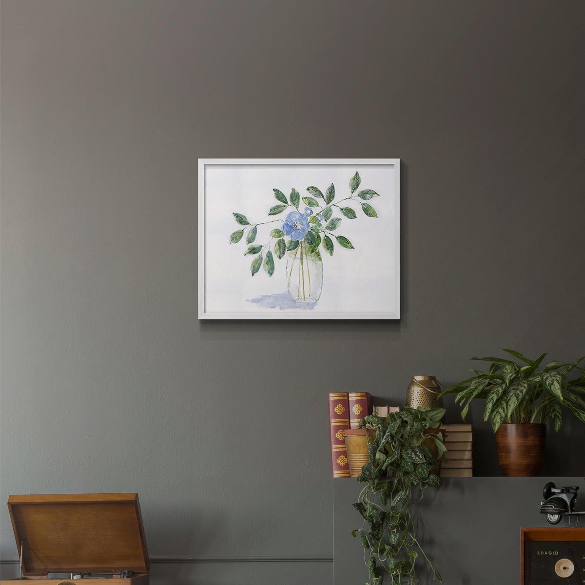 Rustic Simplicity II by Sally Swatland - Restickable Framed Giclée Print