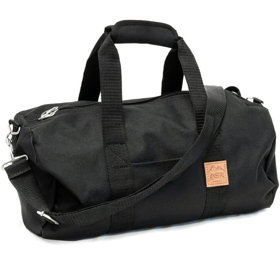 ASR Outdoor 21L Everyday Carry Small Duffel Bag for Travel Gym Outdoor Gear, Black