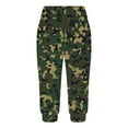 thumbnail image 6 of LIBRCLO Capri Pants for Women 2026 Camouflage Soft High Waisted Pants with Pockets Outdoor Sports Workout Casual Trousers, 6 of 6
