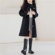 thumbnail image 5 of Abrigo y chaquetas casuales sin capucha de manga larga Abrigo de color sólido para niños con bolsillos Cárdigan de tamaño mediano Chaqueta cálida de invierno casual de largo medio con cinturón incluid, 5 of 9