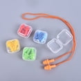 thumbnail image 2 of Silicone 1box-packed comfort earplugs noise reduction silicone Soft Ear Plugs Swimming Earplugs Protective for sleep He Qiyong unisex, 2 of 2