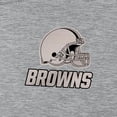 thumbnail image 2 of Women's  Antigua  Heather Gray Cleveland Browns Victory Pullover Sweatshirt, 2 of 2