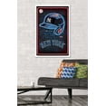 thumbnail image 2 of MLB New York Yankees - Neon Helmet 23 Wall Poster, 22.375" x 34" Framed, 2 of 6
