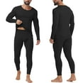thumbnail image 2 of MISS COCOLI Long Johns Thermal Underwear for Men Base Layer Set for Cold Weather Top & Bottom Set, 2 of 7