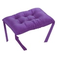 thumbnail image 2 of Almohadilla de Asiento y Respaldo de Espuma Suave de Lavables para Proporcionalmente de de Aprendizaje Cómodo y Púrpura Soledad Almohadillas para sillas rectangulares, 2 of 8