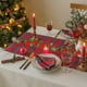 thumbnail image 5 of Oioii Green Leaves Wreath Vines Garlands Decorations, Artificial Red Berry Garland for Fireplace Gate Mantle Table Home Party Decor Christmas Decorations, 5 of 6