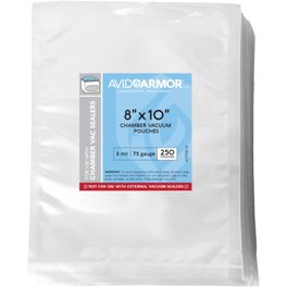 VacMaster Re-Therm Chamber Pouches - 10" X 15", 3 Mil Thickness, 1000 Per Box
