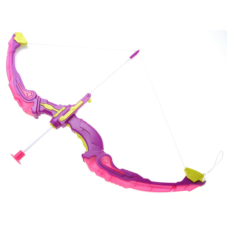Bow And Arrow White Transparent, Cartoon Bow Bow And Arrow Arms Pink  Longbow, Modern Bow, Kids Toys, Weapon PNG Image For Free Download