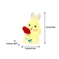 thumbnail image 3 of XEOVHV Clearance Easter Bunny Kids Night Light, Easter Gift Kawaii Rabbit Birthday Gifts Room Decor Bedroom Decorations for Baby Girls Children, LED Animal Silicone Lamp, 3 of 6