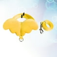 thumbnail image 4 of Pet Leash Angel Wing Collar Strap Kitten Leash H Shaped Cat Hauling Cable Size S (Yellow), 4 of 8