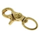 thumbnail image 3 of 1 piezas chapado en oro broche de langosta broche giratorio llavero bolsa de equipaje artesanía de bricolaje Pequeña Macarena Llavero de corchete de langosta, 3 of 7