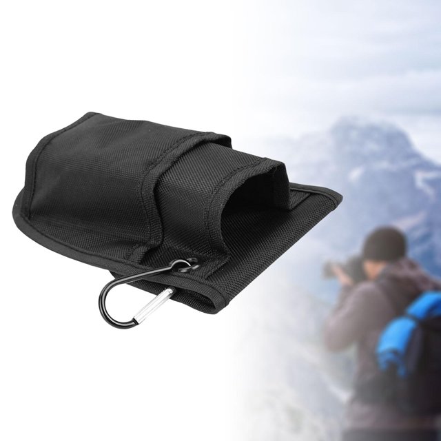 Riñonera Monopod con funda de bolsillo con lazo Piezas de repuesto prácticas duraderas Accs Conveniente a prueba de polvo para accesorios de trípode perfke Estuche para cámara