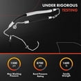 thumbnail image 2 of A-Premium Power Steering Pressure Hose Line Assembly Compatible with Kia Sedona 2011-2012 V6 3.5L Replace# 575104D202, 2 of 8
