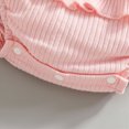 thumbnail image 6 of CAUYDY Baby Girls Bodysuit Set Infant Girl Short Sleeve Romper Newborn Fall Winter Clothes Preemie Picture Outfit 3 6 9 12 18 24 Months Sizes 3-6 Months,Red, 6 of 9