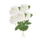 thumbnail image 3 of 5 centros de mesa de flores artificiales para decorar el hogar en San Valentín. Blanco, 3 of 9