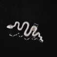 thumbnail image 3 of Pendientes populares europeos y americanos con personalidad de moda, pendientes exagerados con forma de serpiente pequeña, clip para la oreja, clip unilateral para el hueso de la oreja, 3 of 6