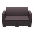 thumbnail image 3 of Compamia Monaco Causeuse d'Extérieur Brun avec Coussin, 3 of 7