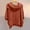 01 Orange, variant on Weiqiqre Summer Outfits for Women Plus Size Tops Loose Crew Neck T Shirts Casual Three Quarter Length Tunic Tops