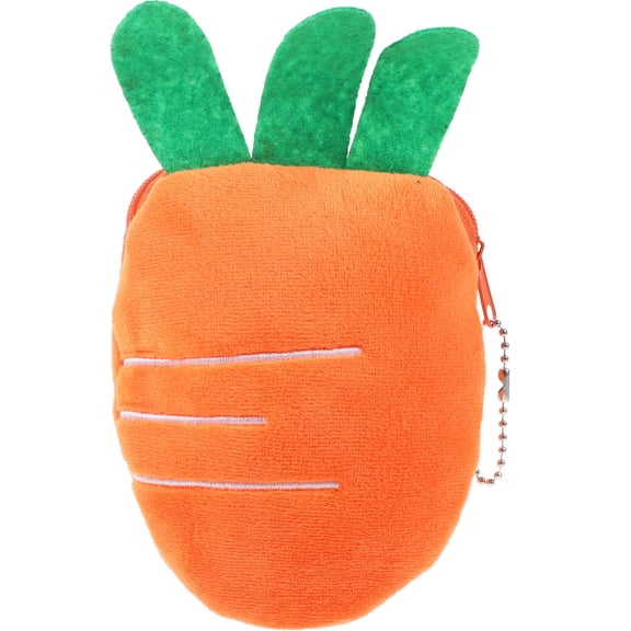 HONMEET Wallet Women Coin Purses Orange 1Pack 6.5x3.9x0.8in