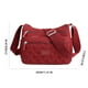 thumbnail image 3 of Bolsa de hombro de nylon rojo para mujeres, ligera, para dama, bandolera cruzada, 3 of 3