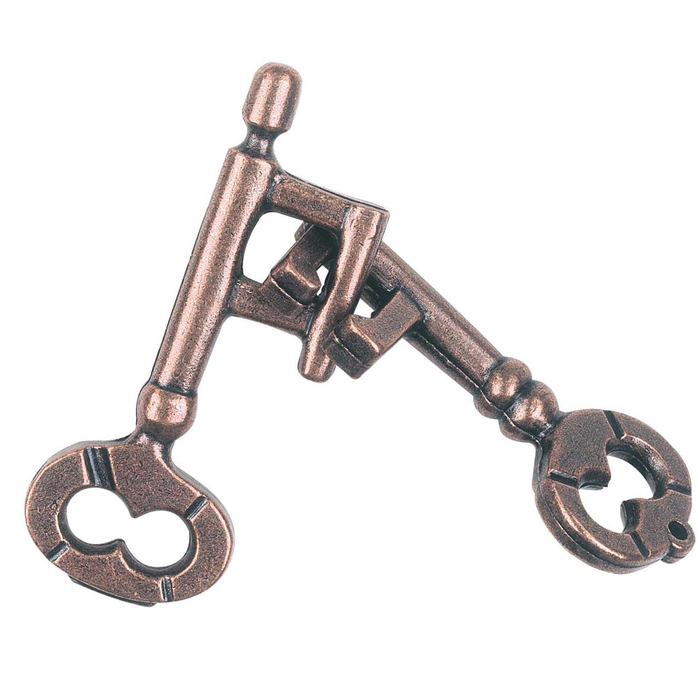 Hanayama Level 1 Cast Puzzle, Key