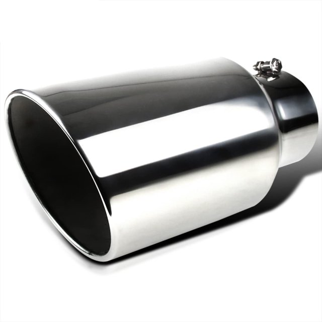 Spec-D Tuning Embout de Silencieux en Acier Inoxydable Chromé pour Camion Sortie 5 Pouces"/8 Pouces