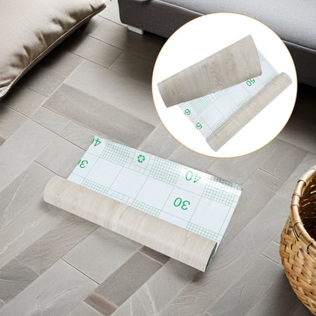 OFFIGAM PVC Self Adhesive Floor Sticker with Reinforced Wear Layer for High Traffic