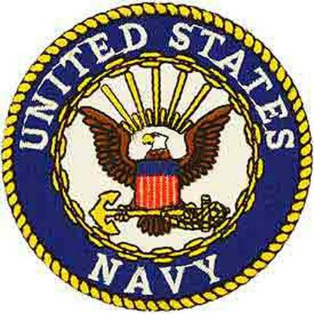 - Embroidered Military Small Patch US Navy