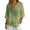 Bird Bamboo Leaves, variant on Bird Bamboo Leaves Print Linen Shirts for Women Summer 3/4 Sleeve Button Down Blouse Lightweight Gauze Loose Casual Fashion Shirt Clothes, M