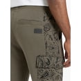 thumbnail image 5 of Dogg Supply by Snoop Dogg All-Gender Men's and Women's Paisley Fleece Cargo Joggers, Sizes XS - 3XL, 5 of 7